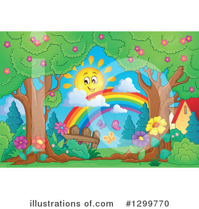 Rainbow Clipart #1299770 by visekart
