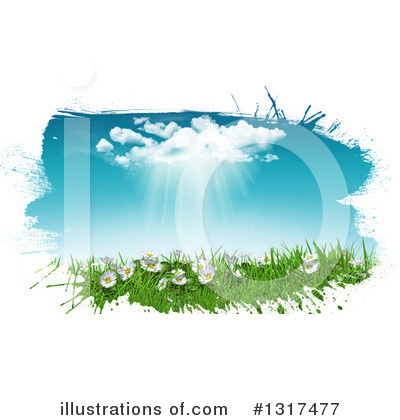 Royalty-Free (RF) Spring Clipart Illustration by KJ Pargeter - Stock Sample #1317477