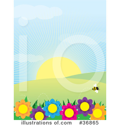 Royalty-Free (RF) Spring Clipart Illustration by Maria Bell - Stock Sample #36865