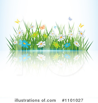 Grass Clipart #1101027 by MilsiArt
