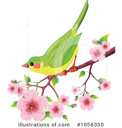 Royalty-Free (RF) Spring Time Clipart Illustration by Pushkin - Stock Sample #1056350