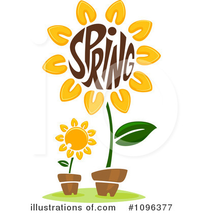 Royalty-Free (RF) Spring Time Clipart Illustration by BNP Design Studio - Stock Sample #1096377
