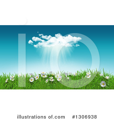 Wildflowers Clipart #1306938 by KJ Pargeter