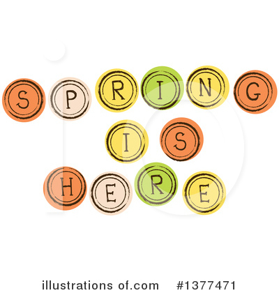 Royalty-Free (RF) Spring Time Clipart Illustration by Cherie Reve - Stock Sample #1377471