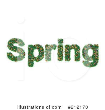 Royalty-Free (RF) Spring Time Clipart Illustration by ShazamImages - Stock Sample #212178