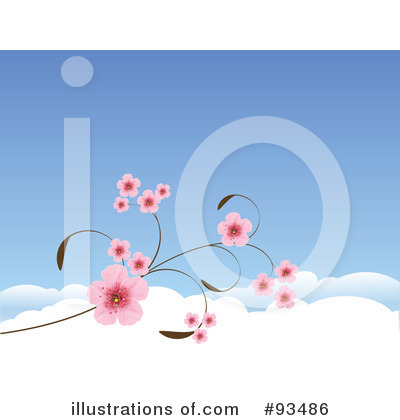 Cherry Blossoms Clipart #93486 by Pushkin