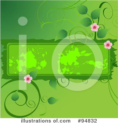 Royalty-Free (RF) Spring Time Clipart Illustration by Pushkin - Stock Sample #94832