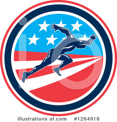 Track And Field Clipart #1264918 by patrimonio