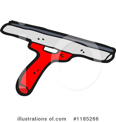 Royalty-Free (RF) Squeegee Clipart Illustration by lineartestpilot - Stock Sample #1185266