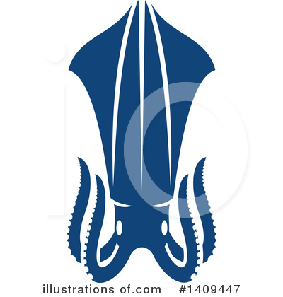 Squid Clipart #1409447 by Vector Tradition SM