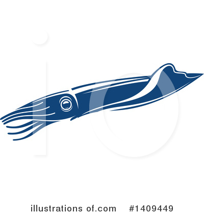 Squid Clipart #1409449 by Vector Tradition SM