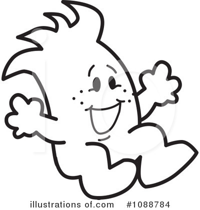 Squiggle Clipart #1088784 by Mascot Junction
