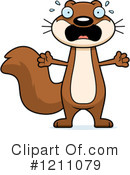 Squirrel Clipart #1211079 by Cory Thoman