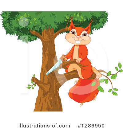 Tree Clipart #1286950 by Pushkin