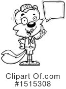 Squirrel Clipart #1515308 by Cory Thoman