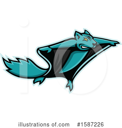 Royalty-Free (RF) Squirrel Clipart Illustration by patrimonio - Stock Sample #1587226