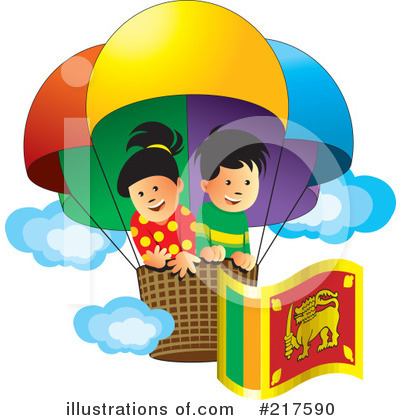 Royalty-Free (RF) Sri Lanka Clipart Illustration by Lal Perera - Stock Sample #217590
