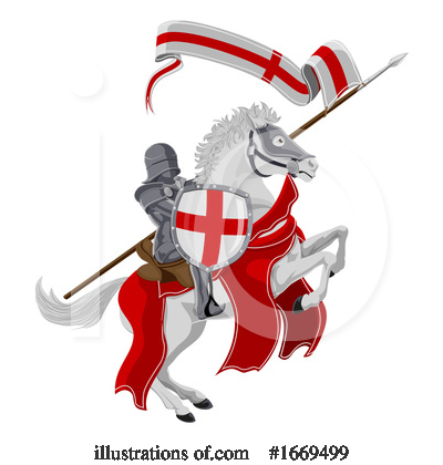 Royalty-Free (RF) St George Clipart Illustration by AtStockIllustration - Stock Sample #1669499