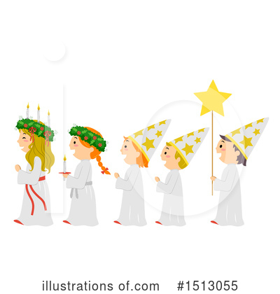 Royalty-Free (RF) St Lucias Day Clipart Illustration by BNP Design Studio - Stock Sample #1513055