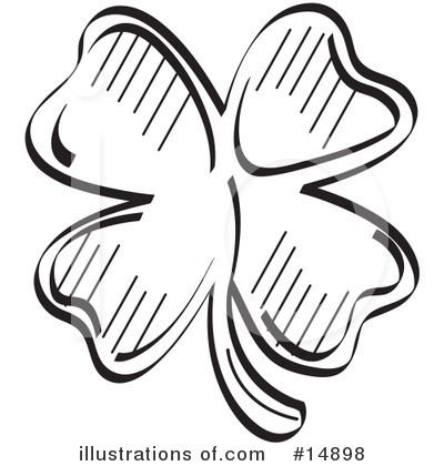 Four Leaf Clover Clipart #14898 by Andy Nortnik