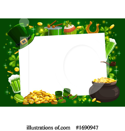 Royalty-Free (RF) St Paddys Day Clipart Illustration by Vector Tradition SM - Stock Sample #1690947