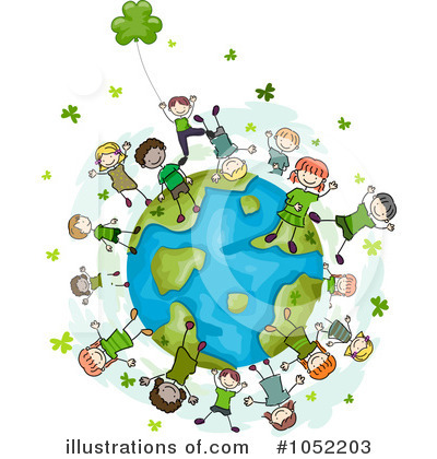 Royalty-Free (RF) St Patricks Day Clipart Illustration by BNP Design Studio - Stock Sample #1052203