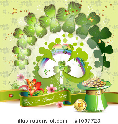 Royalty-Free (RF) St Patricks Day Clipart Illustration by merlinul - Stock Sample #1097723