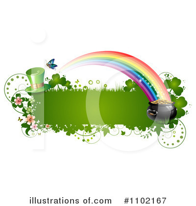 Royalty-Free (RF) St Patricks Day Clipart Illustration by merlinul - Stock Sample #1102167
