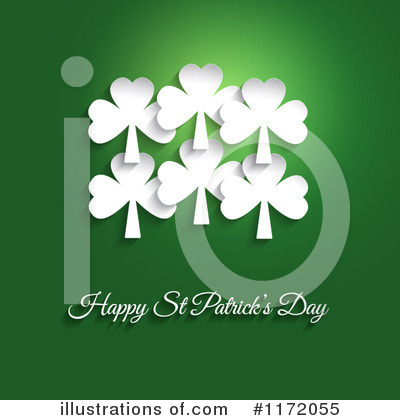Clovers Clipart #1172055 by KJ Pargeter