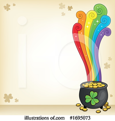 Pot Of Gold Clipart #1695073 by visekart