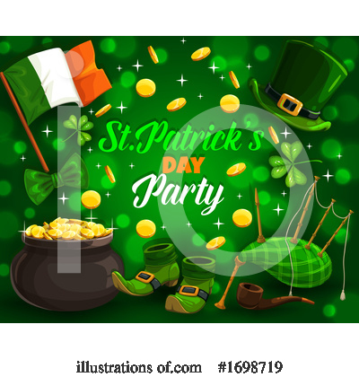 Royalty-Free (RF) St Patricks Day Clipart Illustration by Vector Tradition SM - Stock Sample #1698719