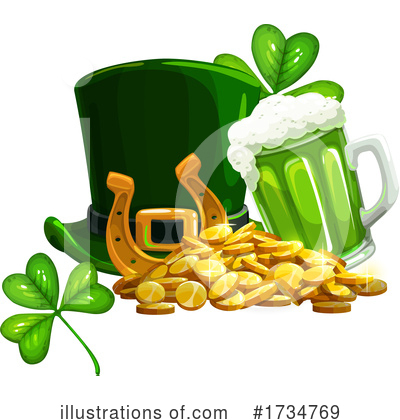 St Paddys Clipart #1734769 by Vector Tradition SM