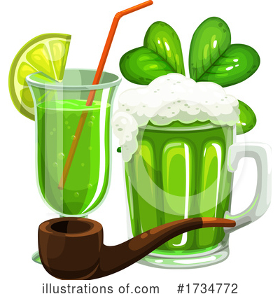 Royalty-Free (RF) St Patricks Day Clipart Illustration by Vector Tradition SM - Stock Sample #1734772