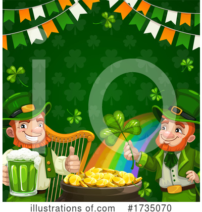 Royalty-Free (RF) St Patricks Day Clipart Illustration by Vector Tradition SM - Stock Sample #1735070