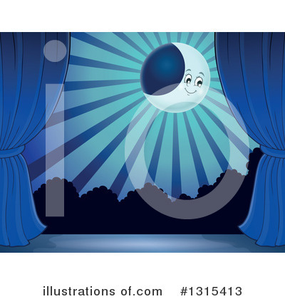 Crescent Moon Clipart #1315413 by visekart