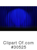 Stage Curtain Clipart #30525 by Frog974