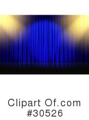 Stage Curtain Clipart #30526 by Frog974