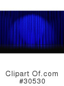 Stage Curtain Clipart #30530 by Frog974
