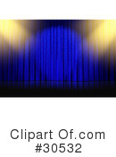 Stage Curtain Clipart #30532 by Frog974