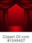 Stage Curtains Clipart #1049437 by elaineitalia