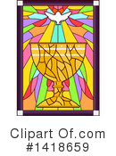 Stained Glass Clipart #1418659 by BNP Design Studio