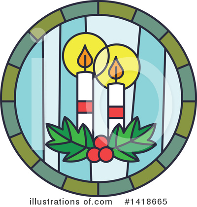 Stained Glass Clipart #1418665 by BNP Design Studio