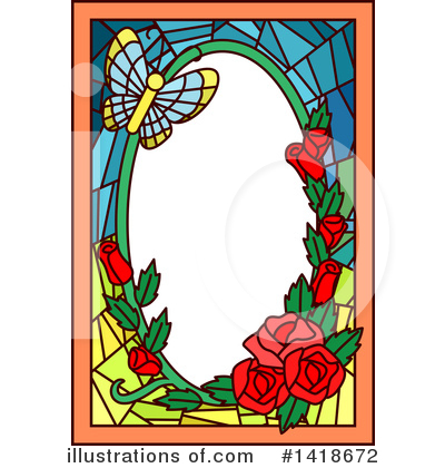 Royalty-Free (RF) Stained Glass Clipart Illustration by BNP Design Studio - Stock Sample #1418672