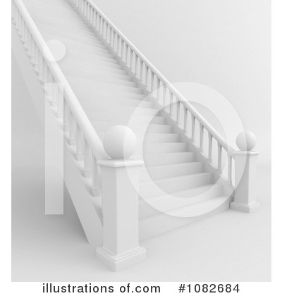 Royalty-Free (RF) Stairs Clipart Illustration by BNP Design Studio - Stock Sample #1082684