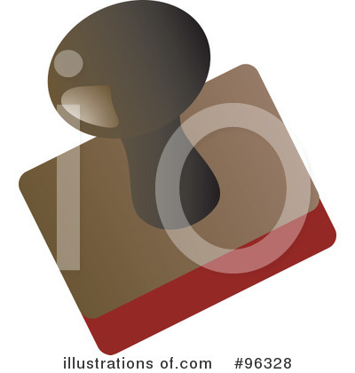 Royalty-Free (RF) Stamp Clipart Illustration by Rasmussen Images - Stock Sample #96328