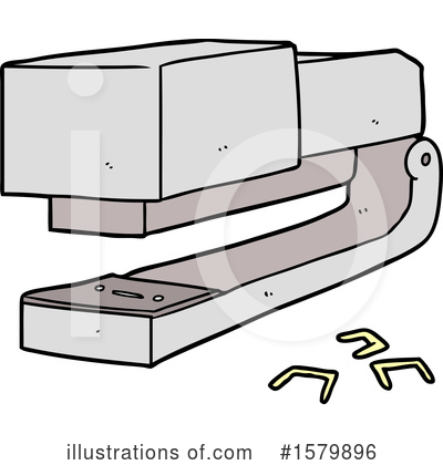 Royalty-Free (RF) Stapler Clipart Illustration by lineartestpilot - Stock Sample #1579896