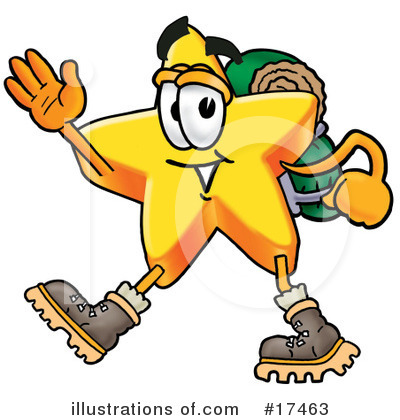 Backpacker Clipart #17463 by Mascot Junction