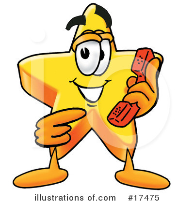 Telephone Clipart #17475 by Mascot Junction