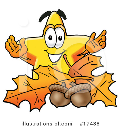Star Character Clipart #17488 by Mascot Junction