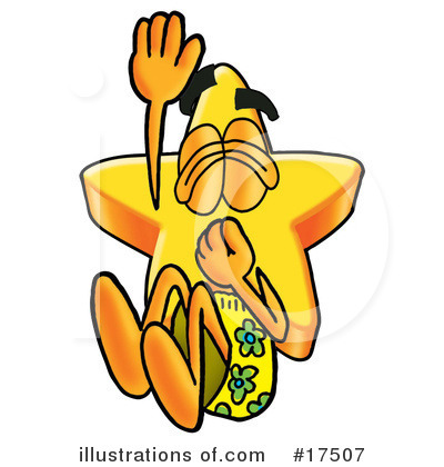 Star Character Clipart #17507 by Mascot Junction